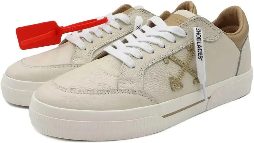 Off-White Sneakers met Arrows-patch Beige - Foto 4
