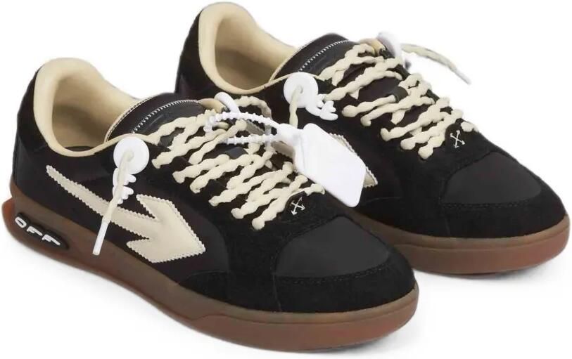 Off-White Arrows sneakers met patch Zwart - Foto 4