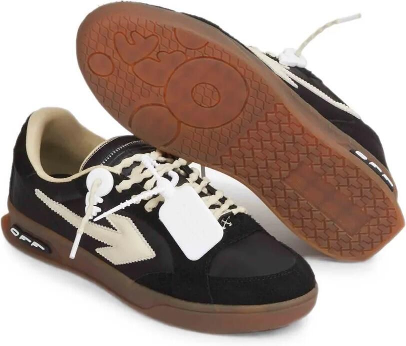 Off-White Arrows sneakers met patch Zwart - Foto 2