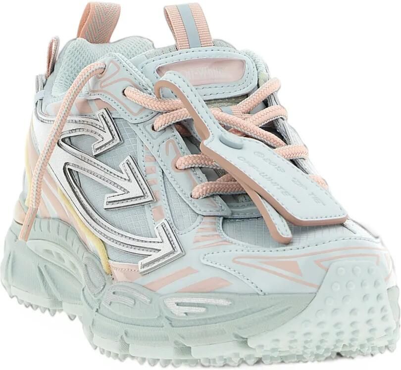 Off-White Be Righ Back Arrows-patch panelled sneakers Blauw - Foto 3