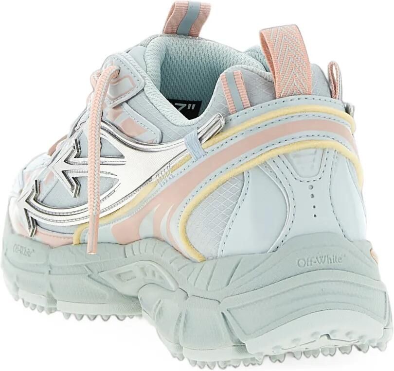 Off-White Be Righ Back Arrows-patch panelled sneakers Blauw - Foto 2