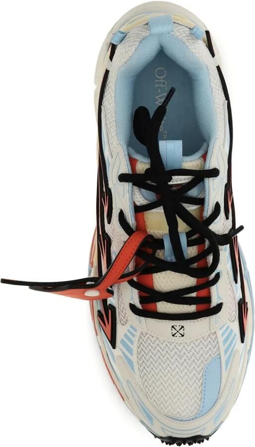 Off-White Be Right Back Arrow mesh sneakers Beige - Foto 2