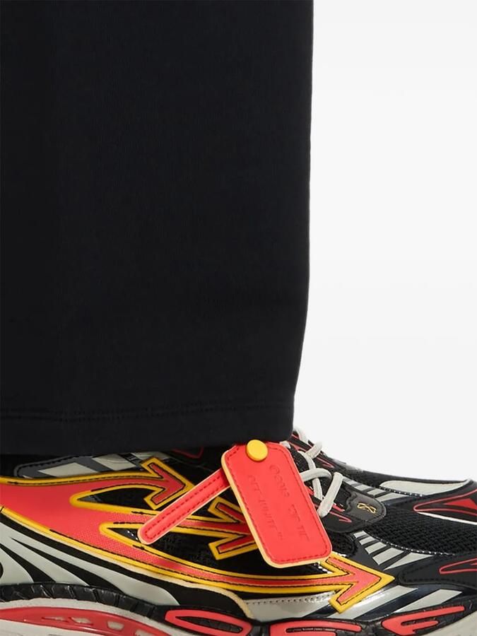 Off-White Be Right Back Arrow sneakers met rits Zwart - Foto 2