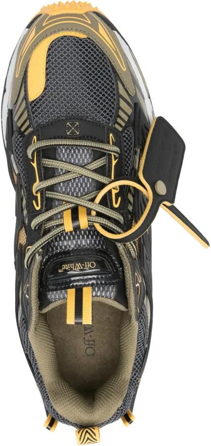 Off-White Be Right Back Arrow sneakers met veters Zwart - Foto 5