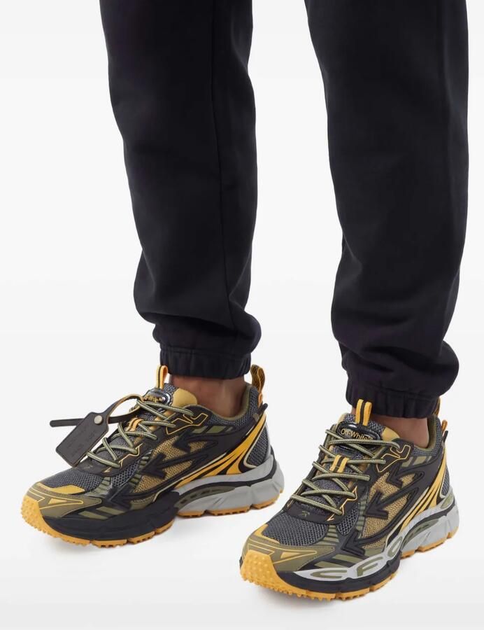 Off-White Be Right Back Arrow sneakers met veters Zwart - Foto 2