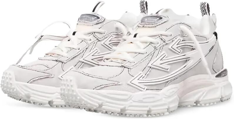 Off-White Be Right Back denim sneakers Grijs - Foto 4