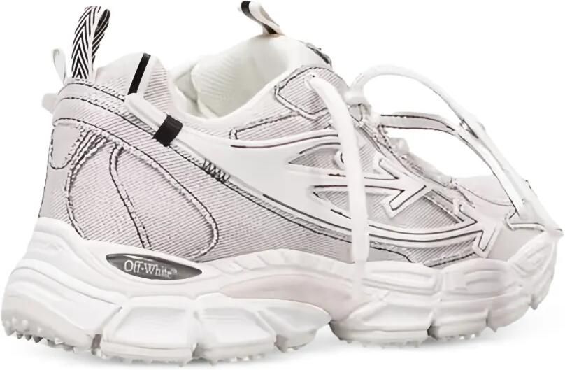 Off-White Be Right Back denim sneakers Grijs - Foto 2