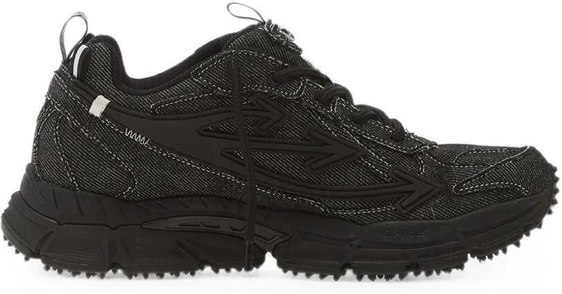 Off-White Be Right Back denim sneakers Zwart