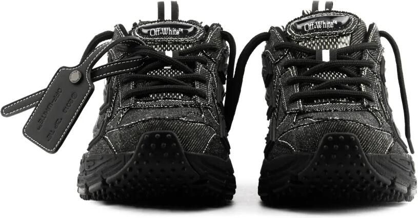 Off-White Be Right Back denim sneakers Zwart