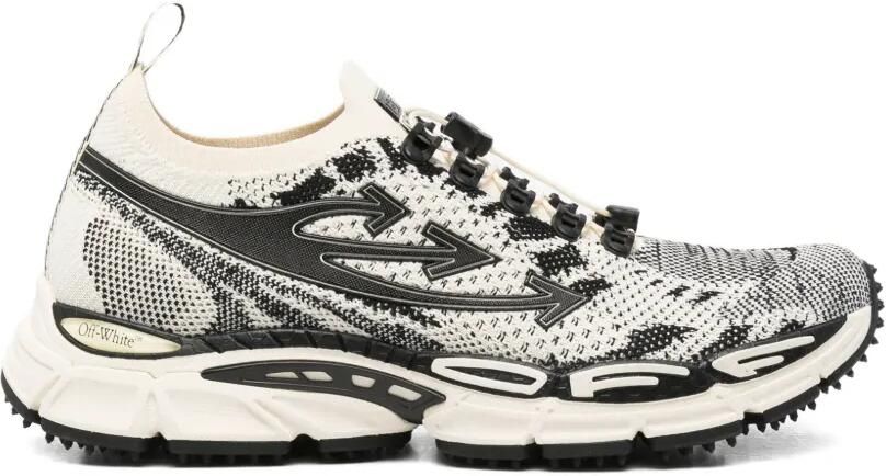 Off-White Be Right Back gebreide sneakers Beige
