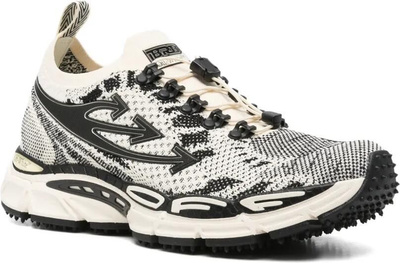 Off-White Be Right Back gebreide sneakers Beige - Foto 2