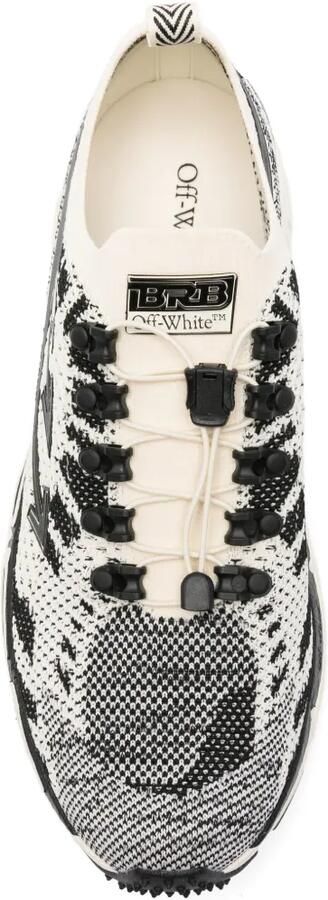 Off-White Be Right Back gebreide sneakers Beige - Foto 3