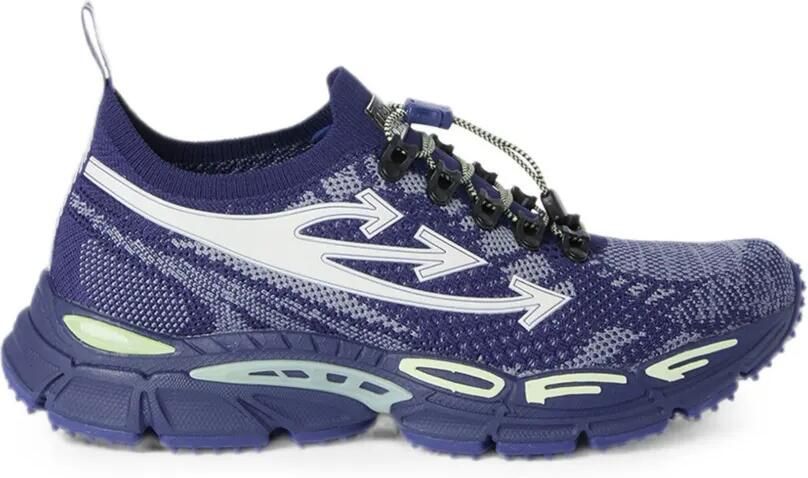 Off-White Be Right Back gebreide sneakers Blauw