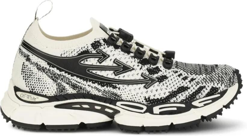 Off-White Be Right Back gebreide sneakers met logo Beige