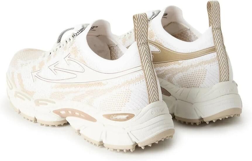 Off-White Be Right Back gebreide sneakers Wit - Foto 4