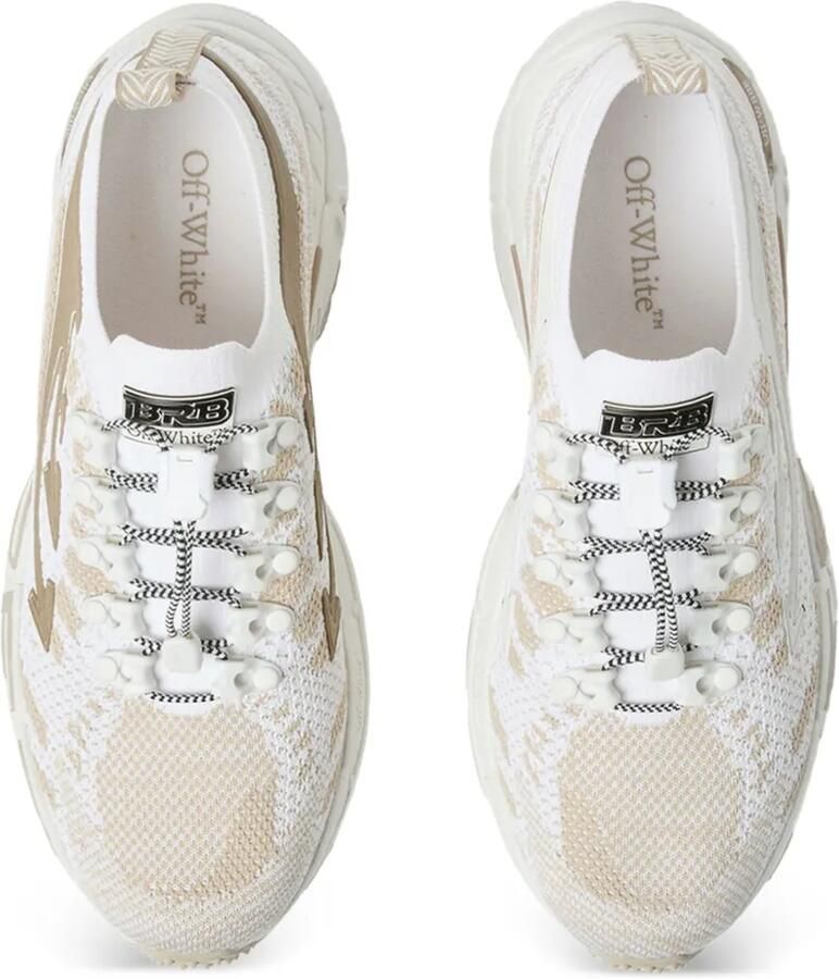 Off-White Be Right Back gebreide sneakers Wit - Foto 2