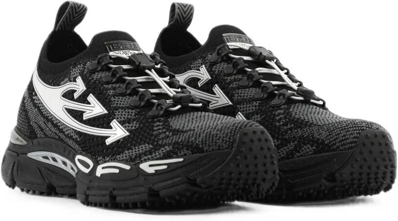 Off-White Be Right Back gebreide sneakers Zwart - Foto 5
