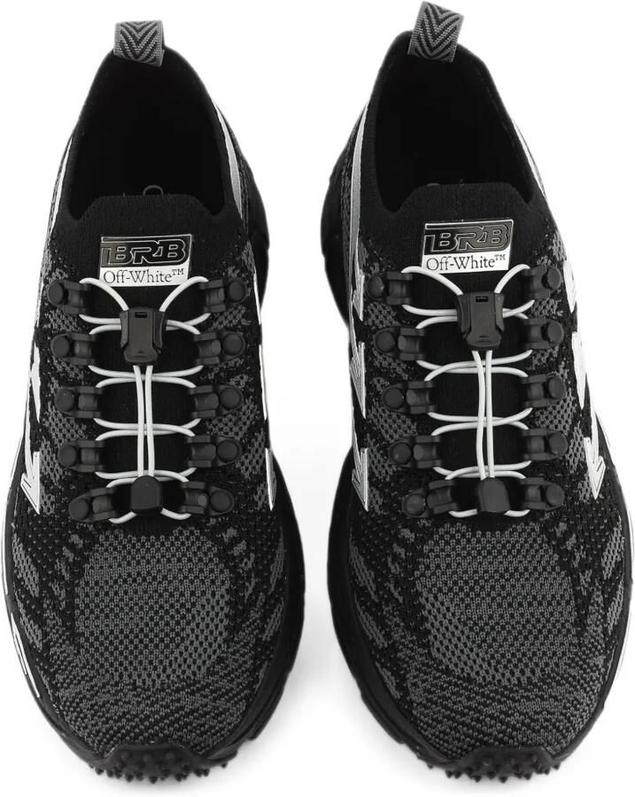 Off-White Be Right Back gebreide sneakers Zwart - Foto 2
