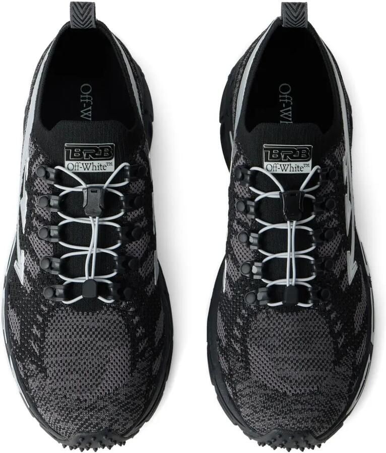 Off-White Be Right Back gebreide sneakers Zwart - Foto 2