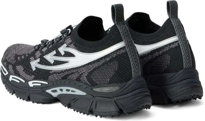 Off-White Be Right Back gebreide sneakers Zwart - Foto 4