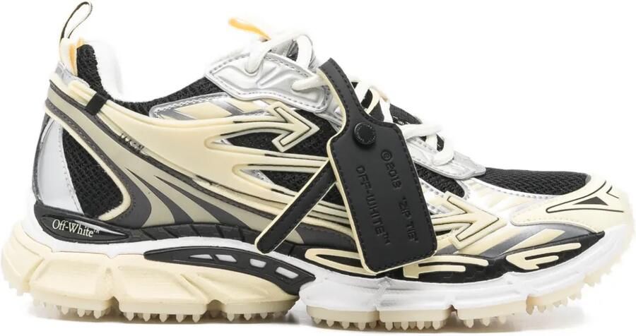 Off-White Be Right Back glow-in-the-dark sneakers Beige