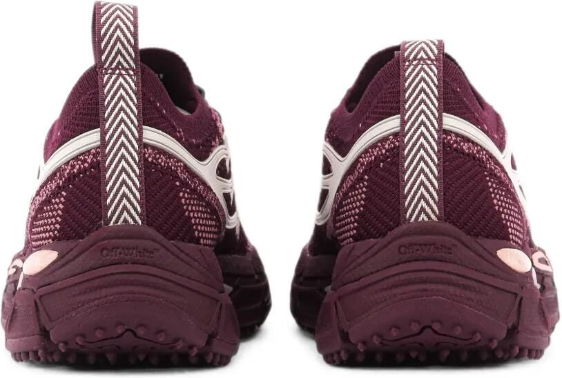 Off-White Be Right Back Knit sneakers Paars - Foto 3