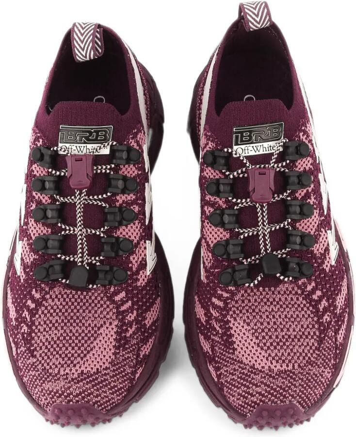 Off-White Be Right Back Knit sneakers Paars - Foto 2