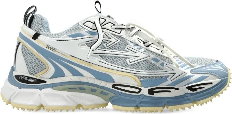 Off-White Be Right Back sneakers met pijlpatroon Blauw