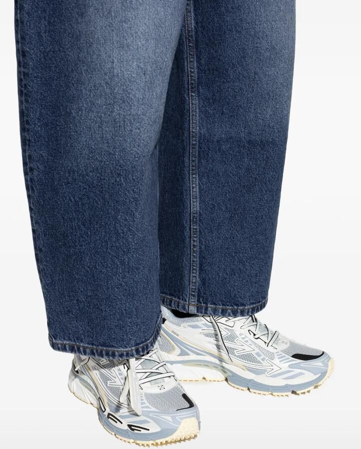 Off-White Be Right Back sneakers met pijlpatroon Blauw - Foto 3