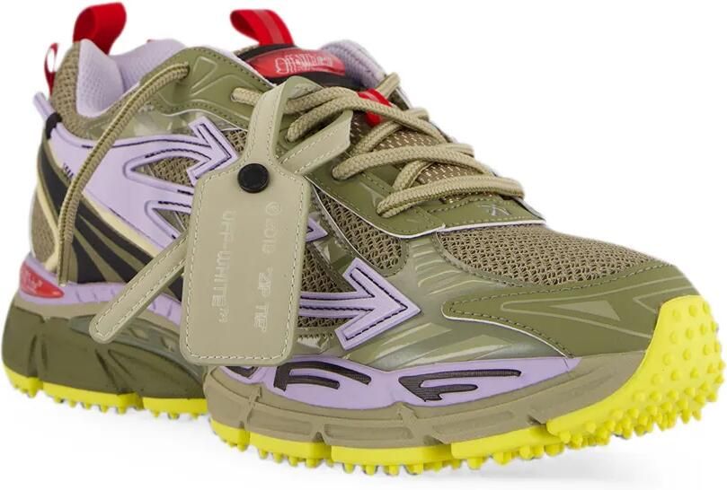 Off-White Be Right Back sneakers met vlakken Groen - Foto 3