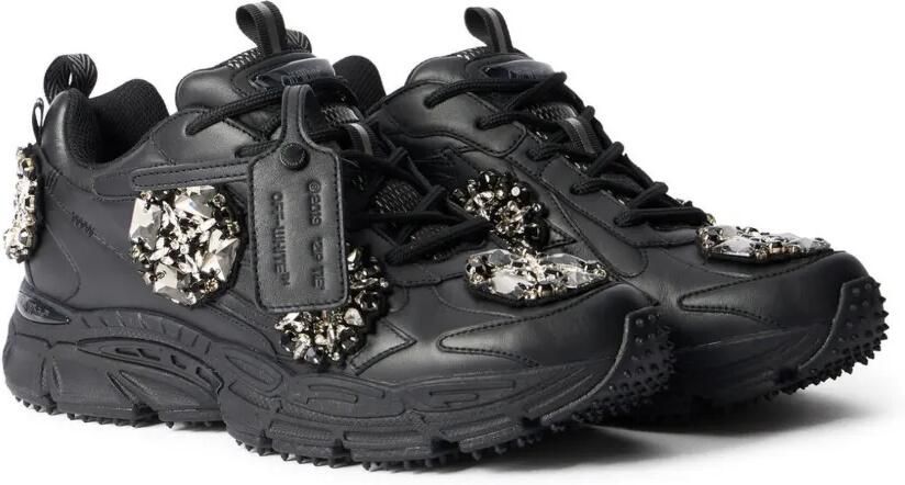Off-White Be Right Back verfraaide sneakers Zwart - Foto 3