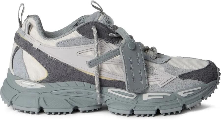 Off-White Be Right suède sneakers Grijs