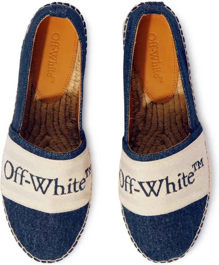Off-White Bookish espadrilles Blauw - Foto 3