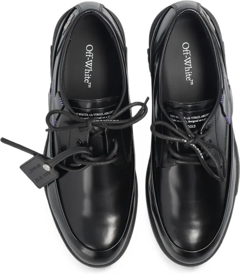 Off-White Derby OOO schoenen Zwart - Foto 2