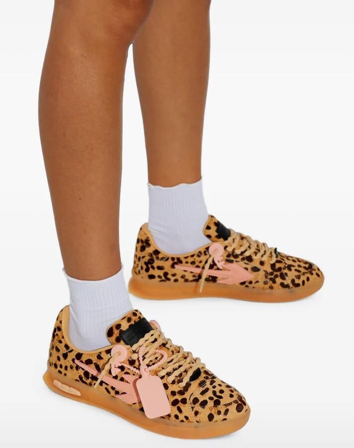 Off-White End Of Play sneakers met luipaardprint Bruin - Foto 2