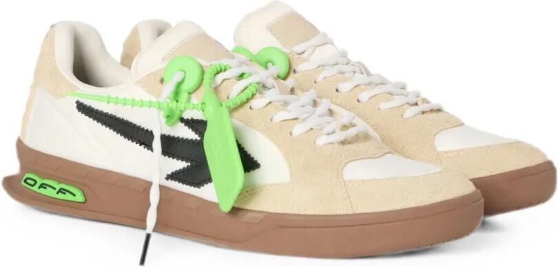 Off-White End of Play sneakers met suède vlakken en patch Beige - Foto 3
