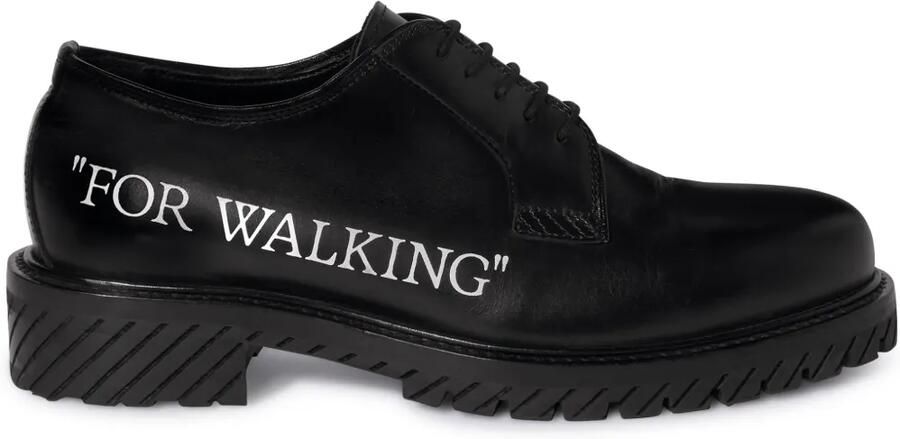Off-White For Walking derby schoenen Zwart