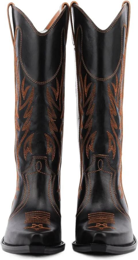 Off-White For Walking Western zwart-bruine laarzen - Foto 4