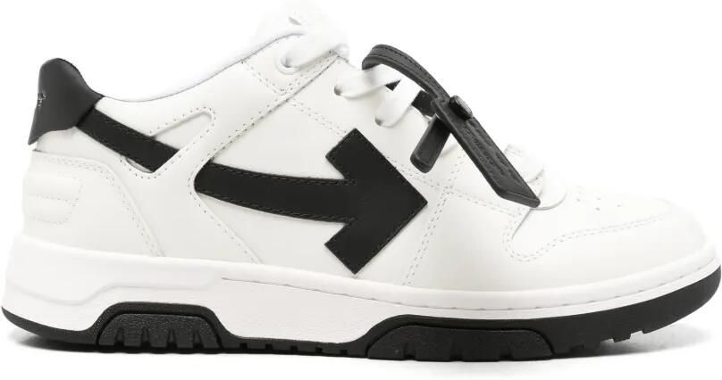 Off-White Kids Arrow sneakers met rits Wit