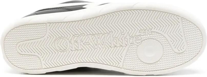 Off-White Kids Arrows sneakers met logo-patch Zwart - Foto 4