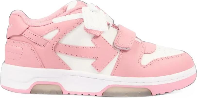 Off-White Kids Arrows touch-strap sneakers Roze - Foto 4
