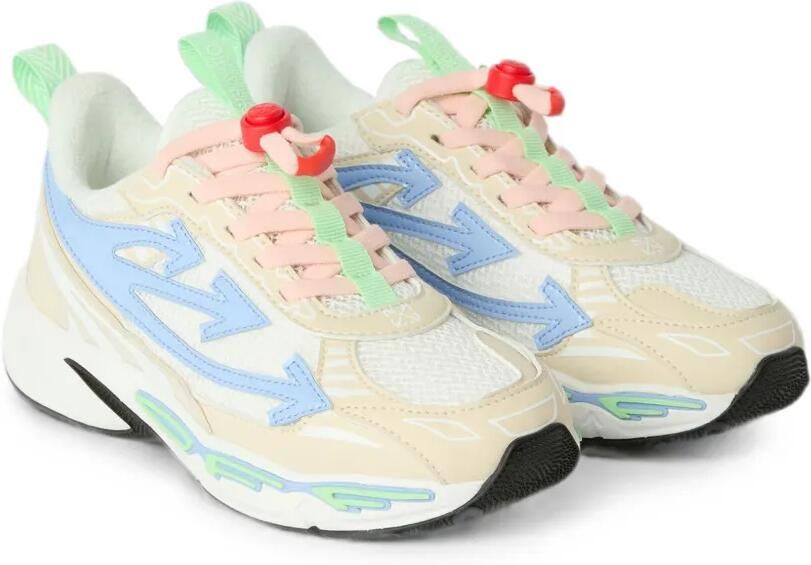 Off-White Kids Be Right Back sneakers Beige - Foto 3