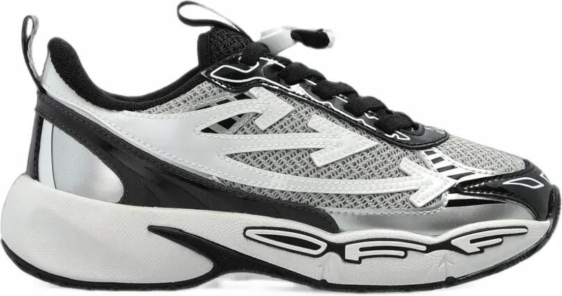 Off-White Kids Be Right Back sneakers Grijs - Foto 3