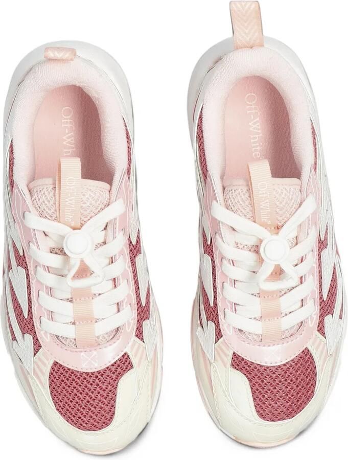 Off-White Kids Be Right Back sneakers Roze