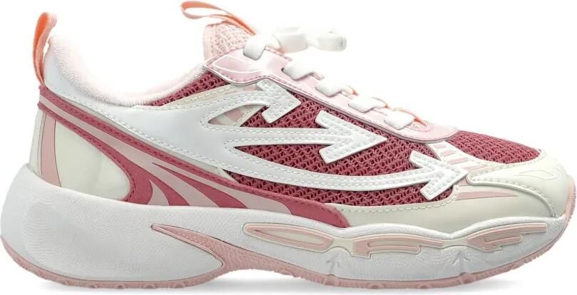 Off-White Kids Be Right Back sneakers Roze