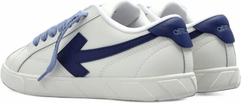Off-White Kids End Of Play leather sneakers Wit - Foto 3