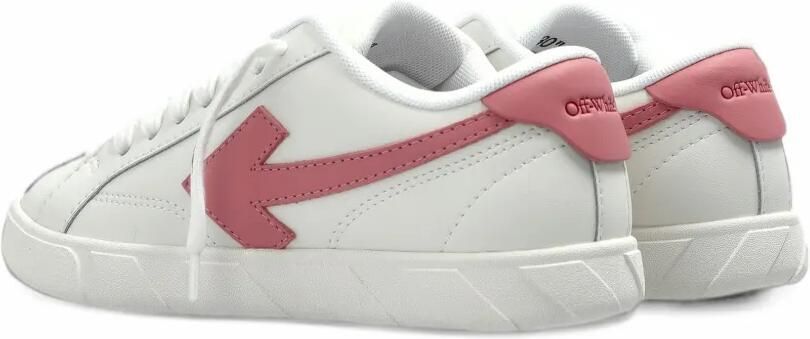 Off-White Kids End Of Play leather sneakers Wit - Foto 4