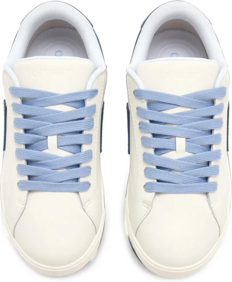 Off-White Kids End of Play leren sneakers Beige - Foto 2