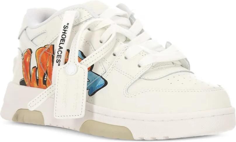 Off-White Kids Out Of Office graffiti sneakers Wit