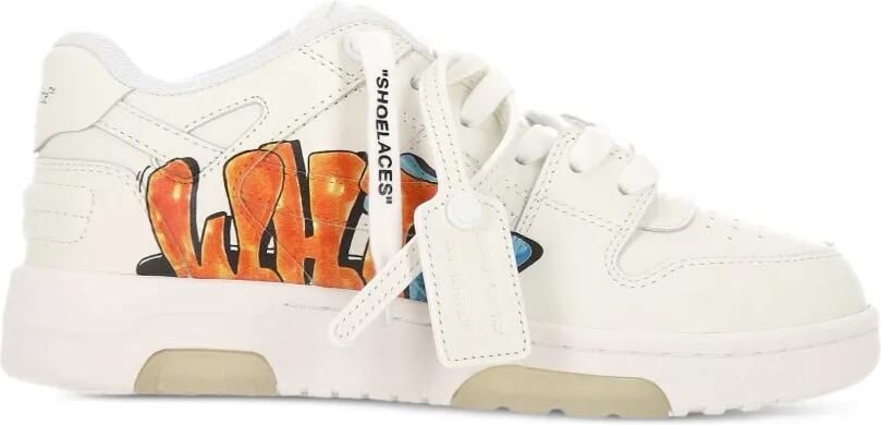 Off-White Kids Out Of Office graffiti sneakers Wit - Foto 4